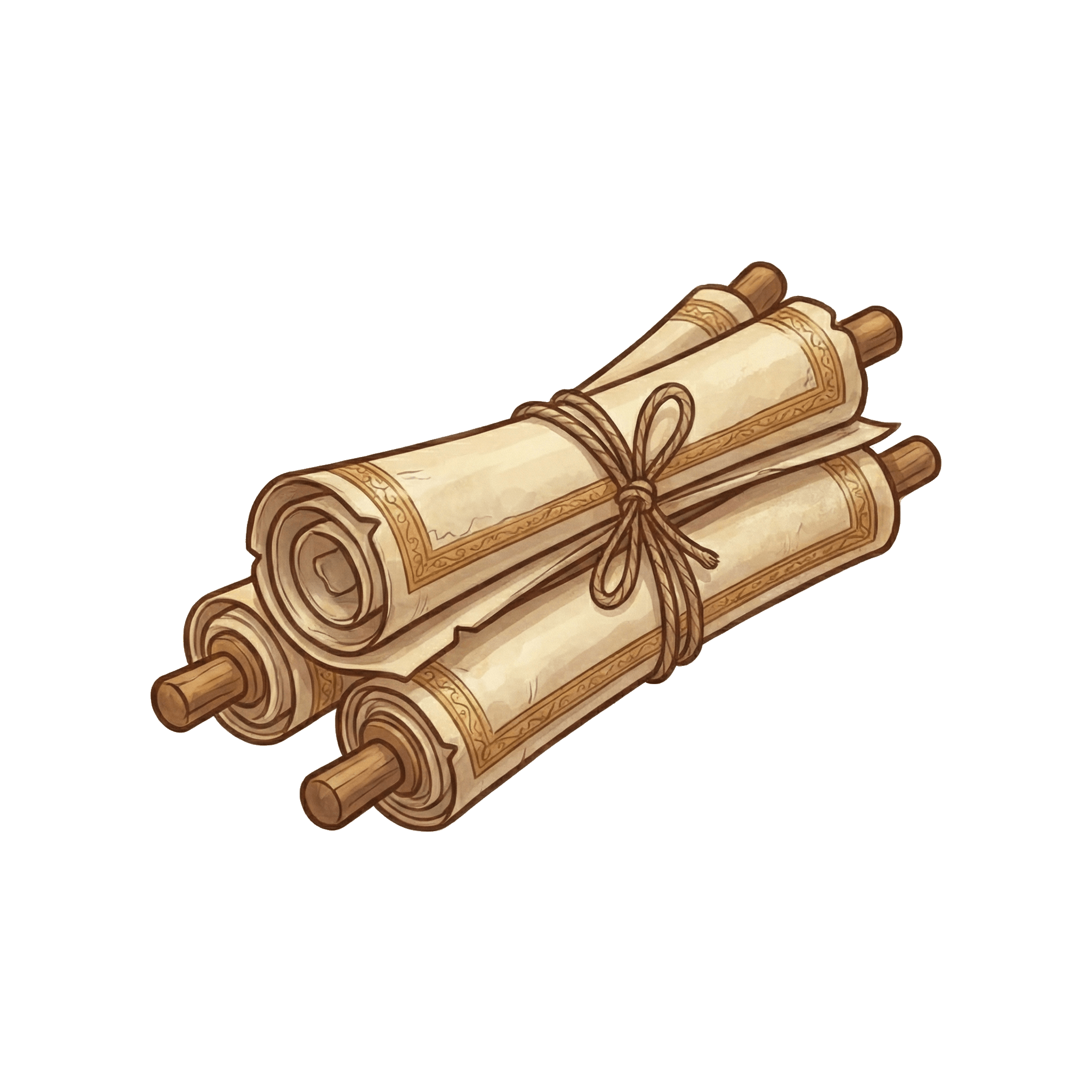 a scroll representing the shoot resource